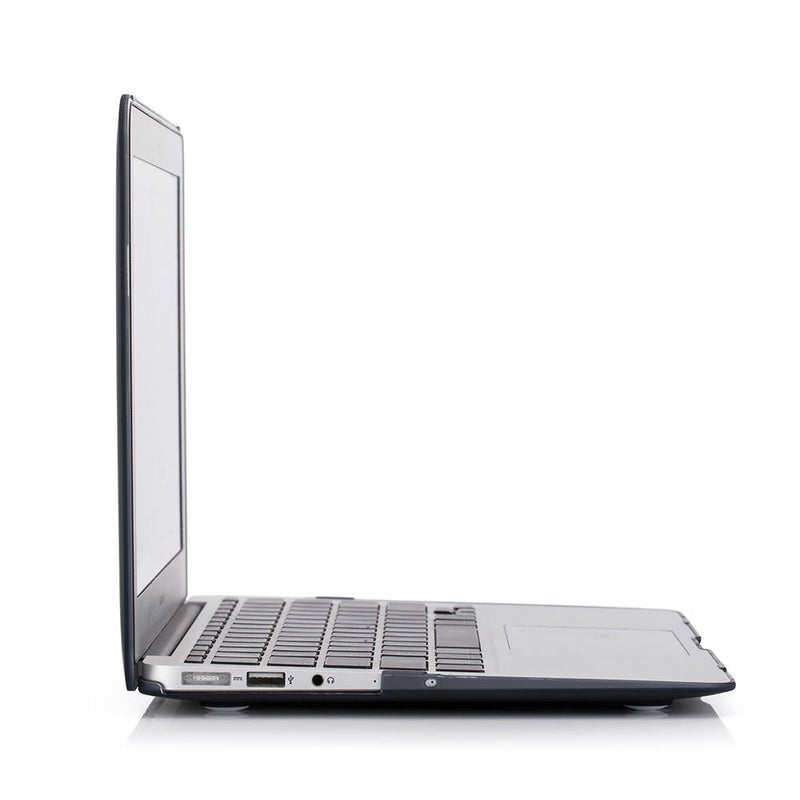 RUBAN Case for MacBook Air 13 Inch (Models: A1369 & A1466, Older Version 2010-2017 Release), Slim Snap On Hard Shell Protective Cover and Keyboard Cover, Black - Image 5